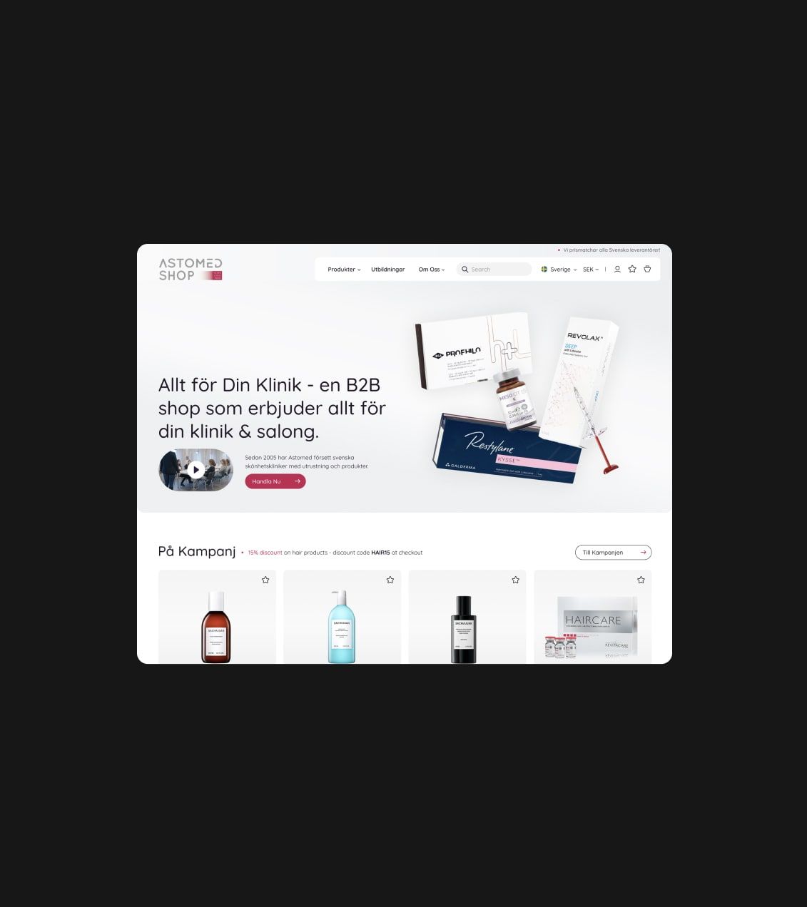 Astomed Shop Screenshot