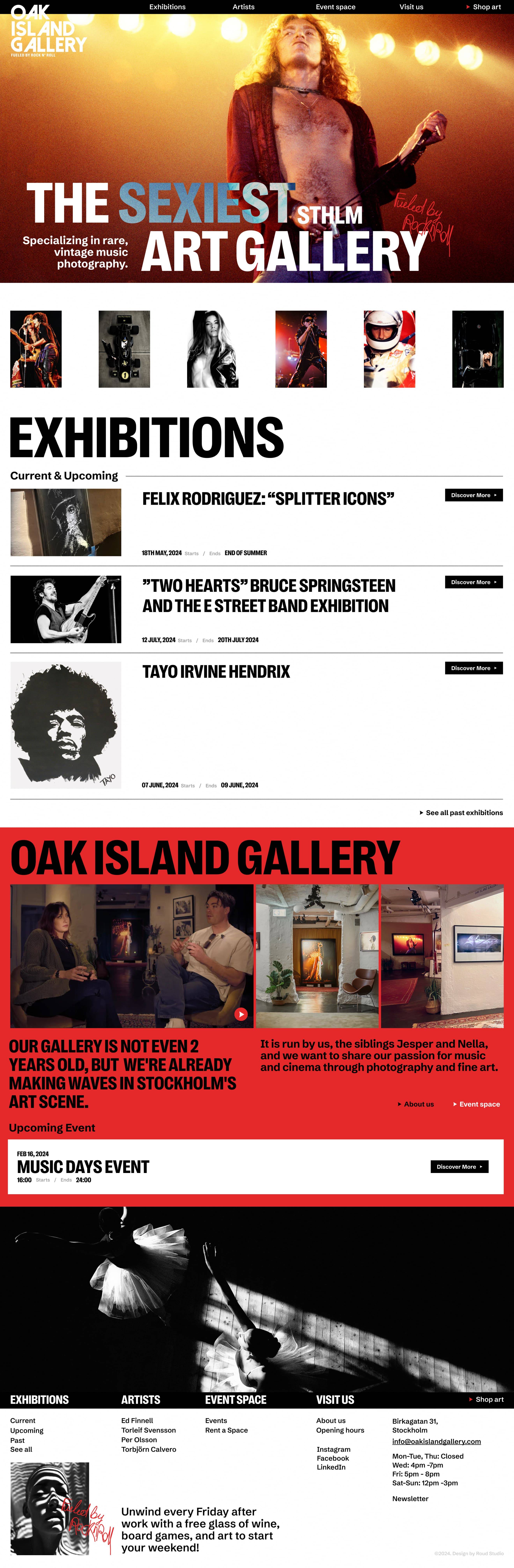 oakisland website design