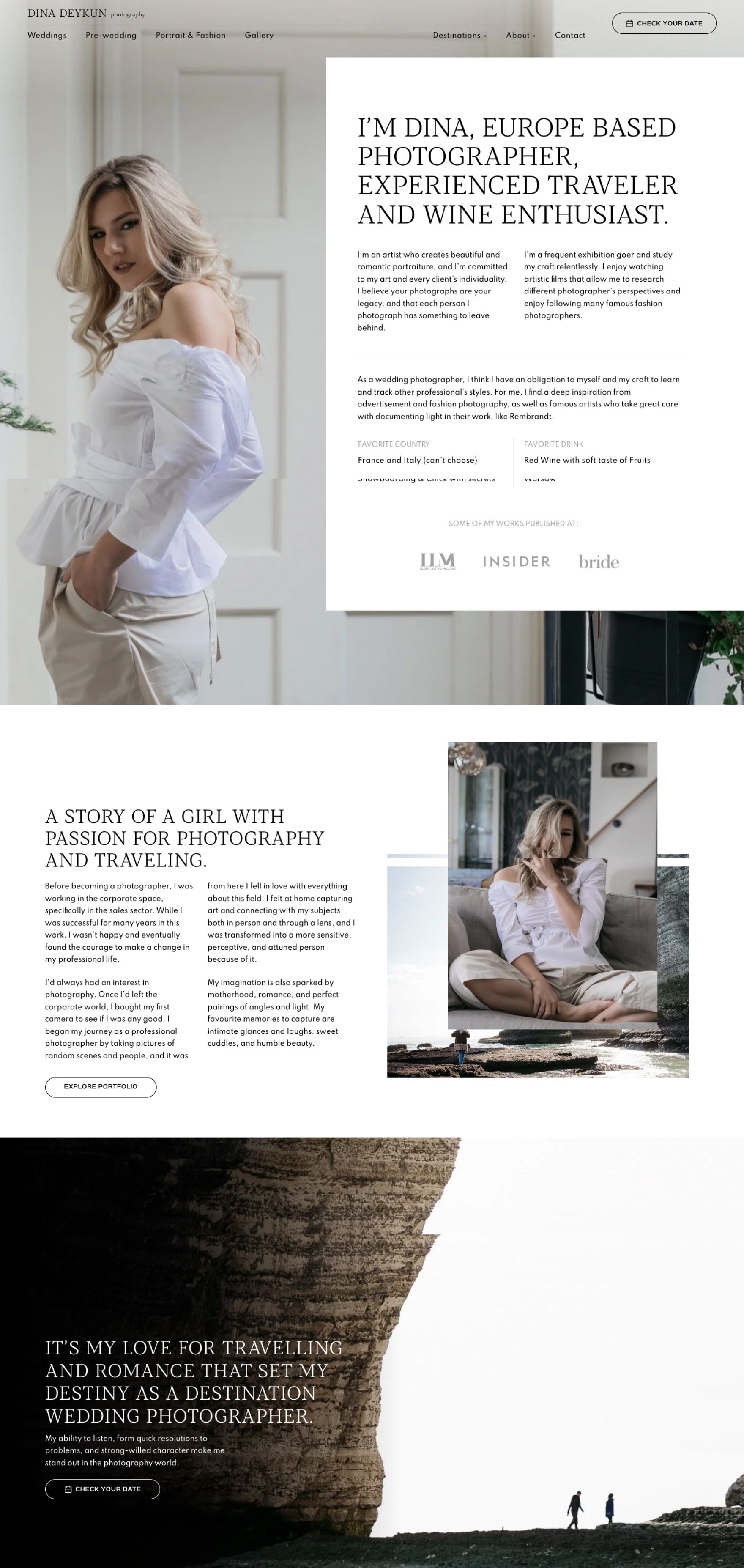 dina deykun story page