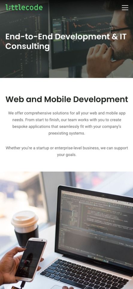 littlecode story page