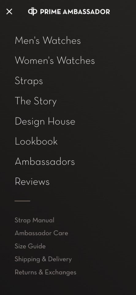 prime ambassador story page