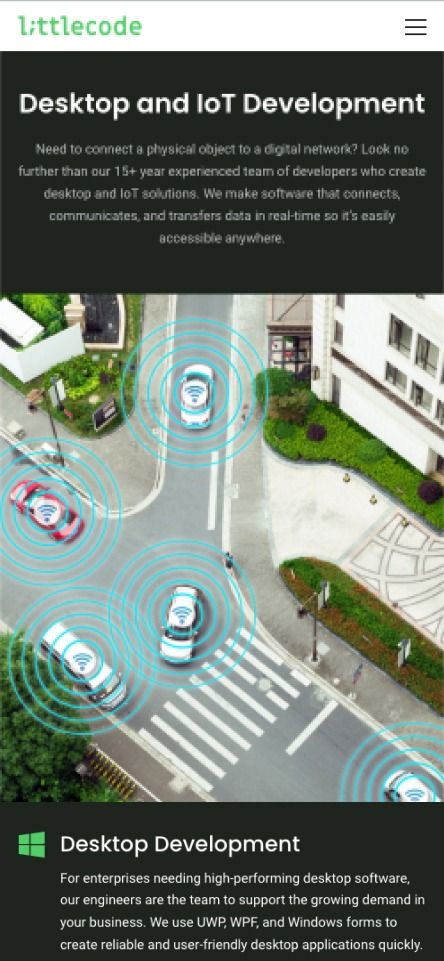 littlecode story page