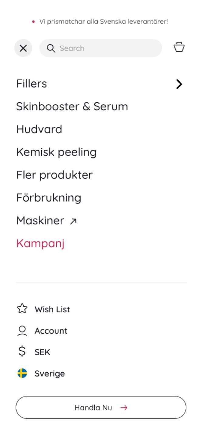 astomed website design