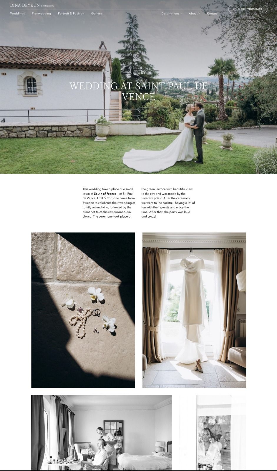 dina deykun story page