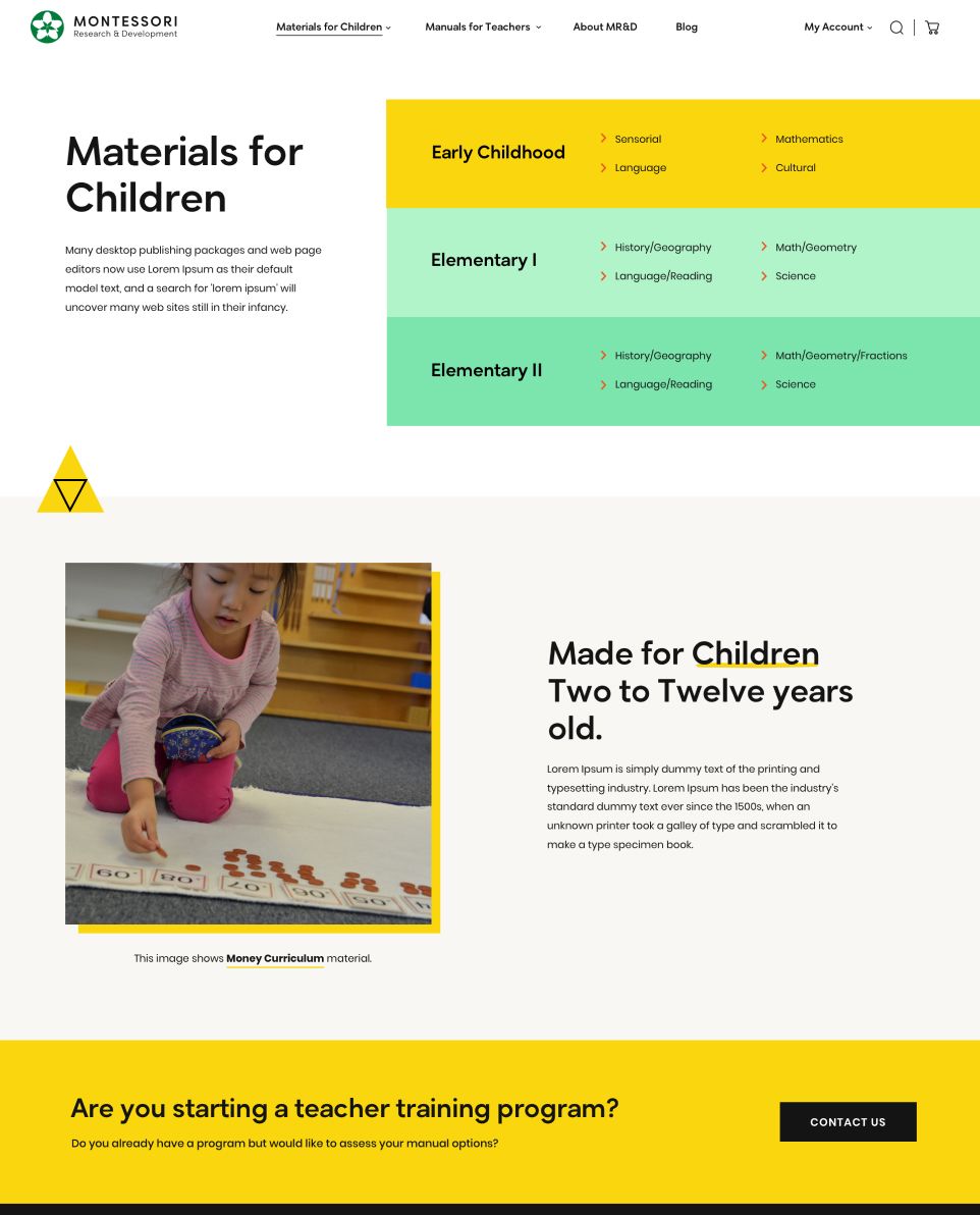 montessori story page